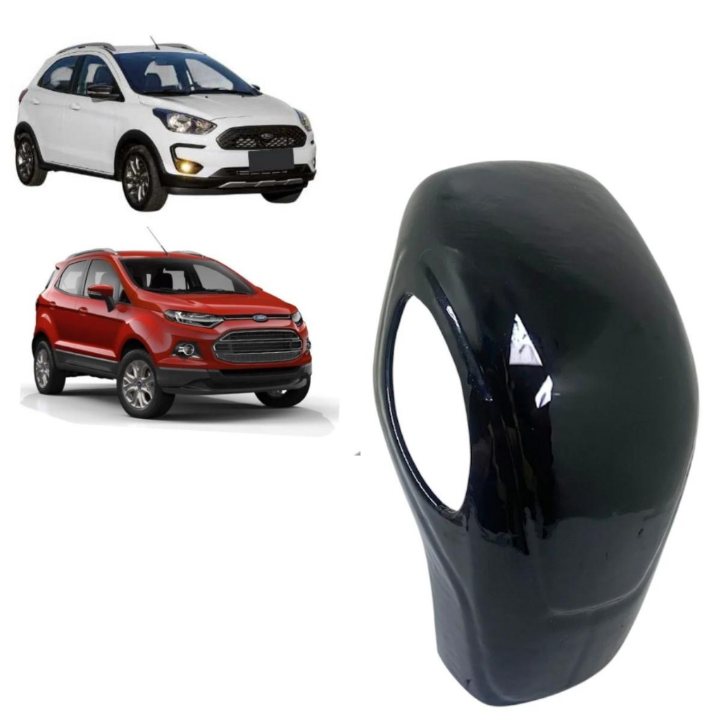 Capa Manopla de câmbio automático Powershift Titanium Ford Ka 2015 a 2021 Ecosport Se 2013 à 2018
