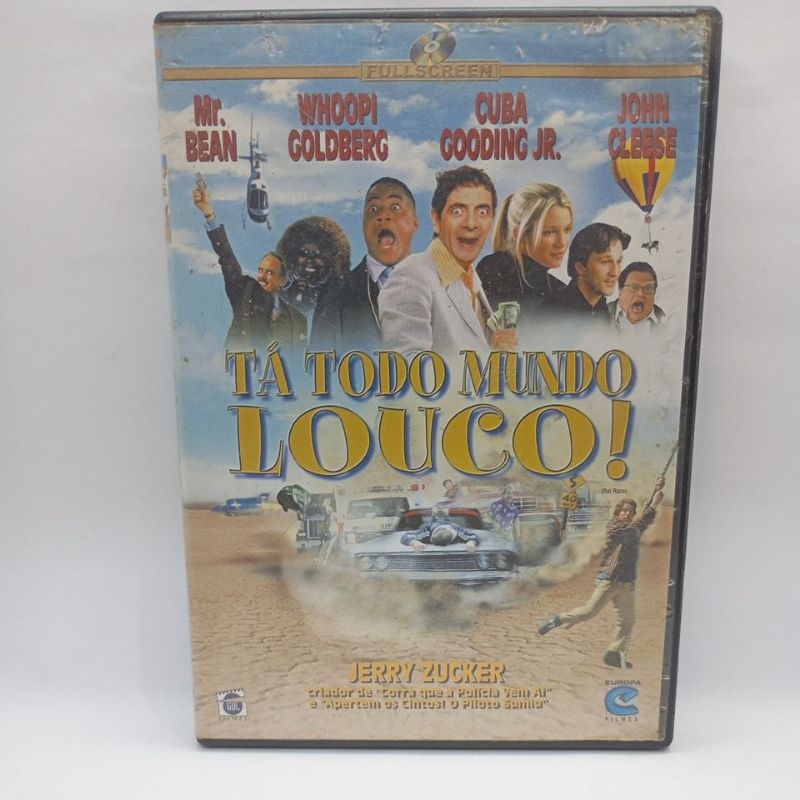 DVD Tá Todo Mundo Louco! (2001) Original