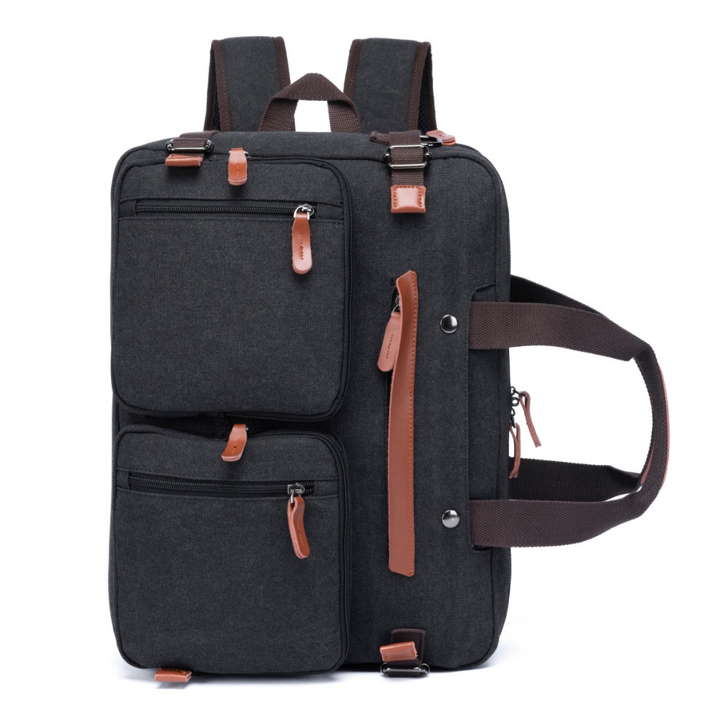Bolsa Executiva Pasta Trabalho Mochila Crosswave Faculdade Passeio Viagem Resistente Notebook 15L
