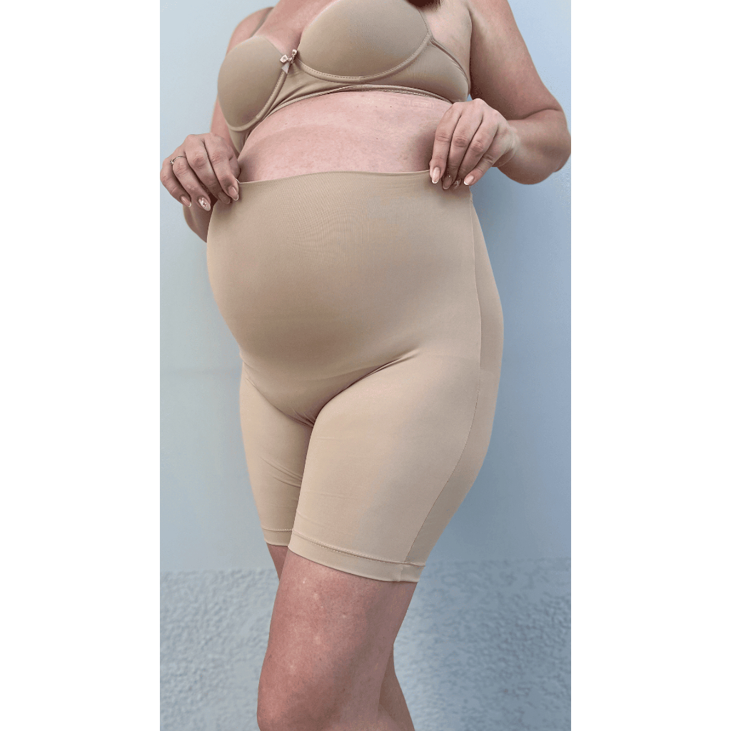 Bermuda Segunda Pele Nude Gestante Dona Chica