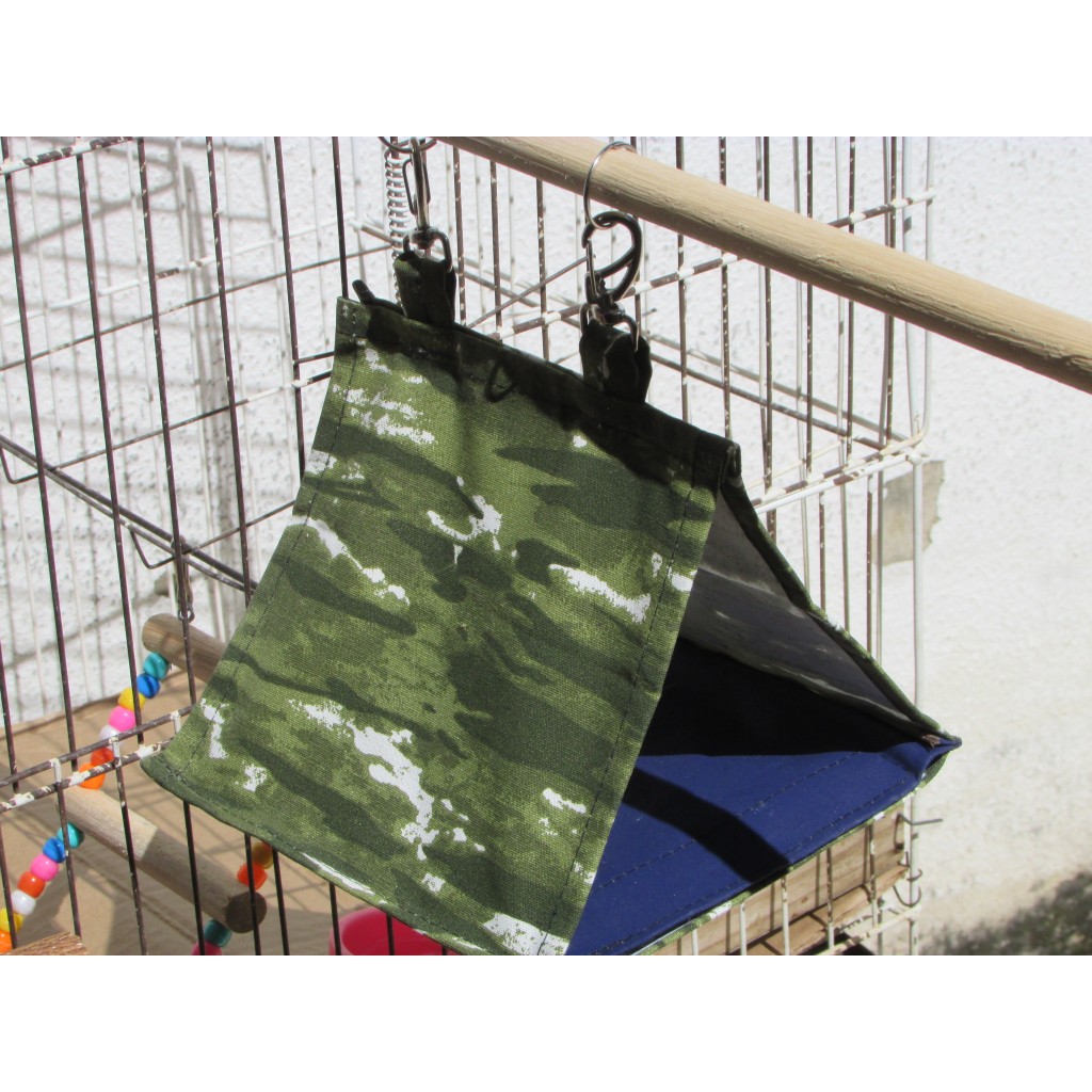 Brinquedo Para Calopsita Cabana Toca Para Gaiola Aves Promoção Agapornes rinq neck