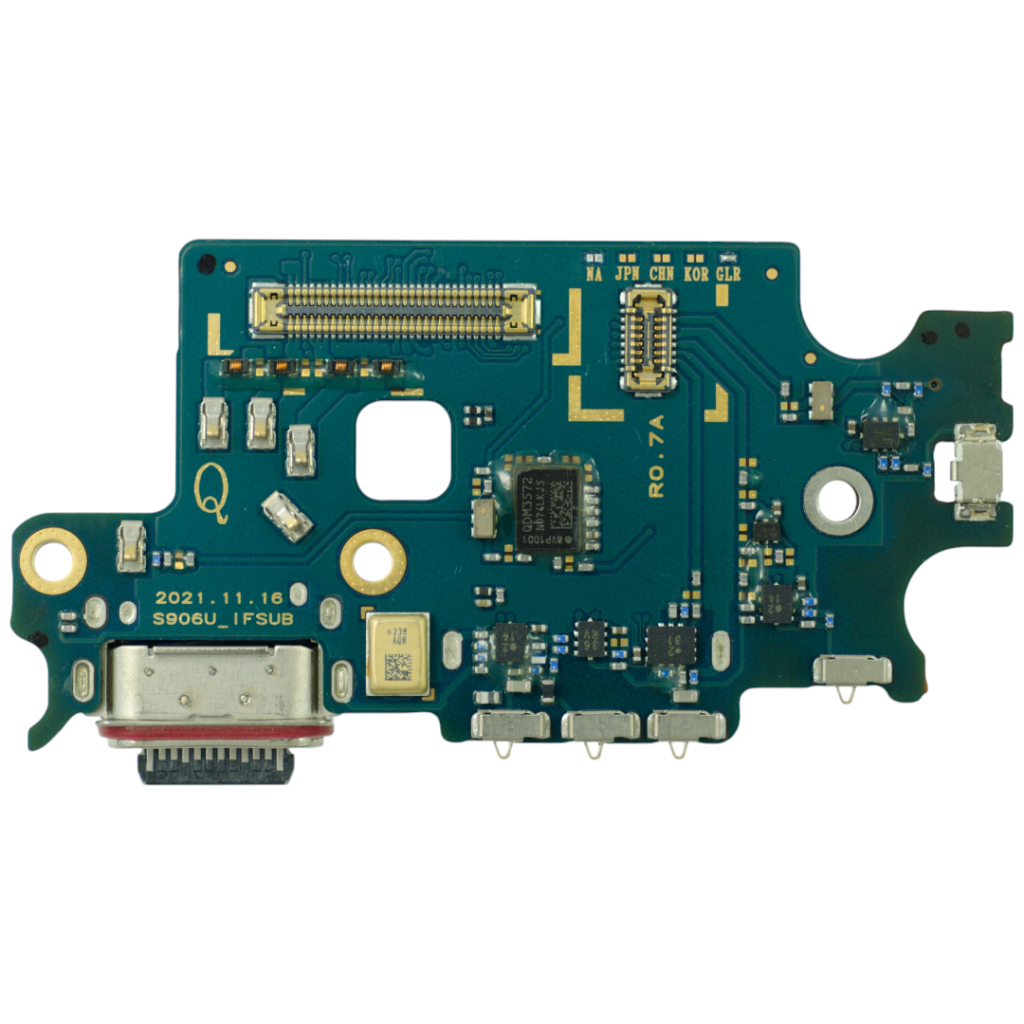 Placa Conector de Carga Galaxy S22 Plus SM-S906E/DS Original