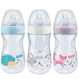 Mamadeira Nuk Essence Smart Flow 270 mL    Fluxo Médio 6 Furos +6 Meses