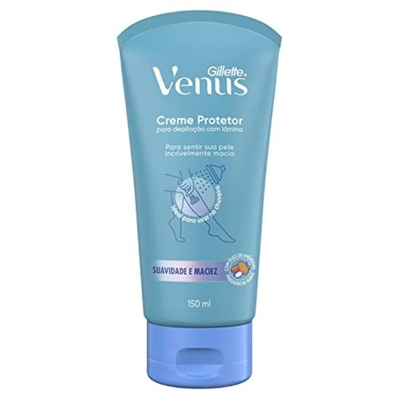 Creme Protetor para Depilação Gillette Venus Suavidade e Maciez 150ml