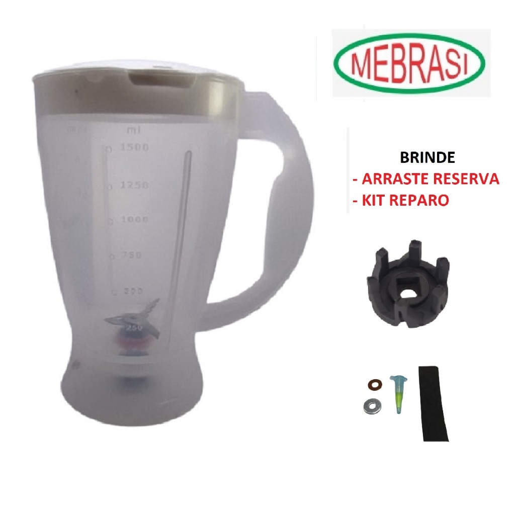 Copo Walita Liqfaz RI1760 PRIMEIRA LINHA RI1764 RI2030 RI2034 RI2035 Plast Liquidificador compativel
