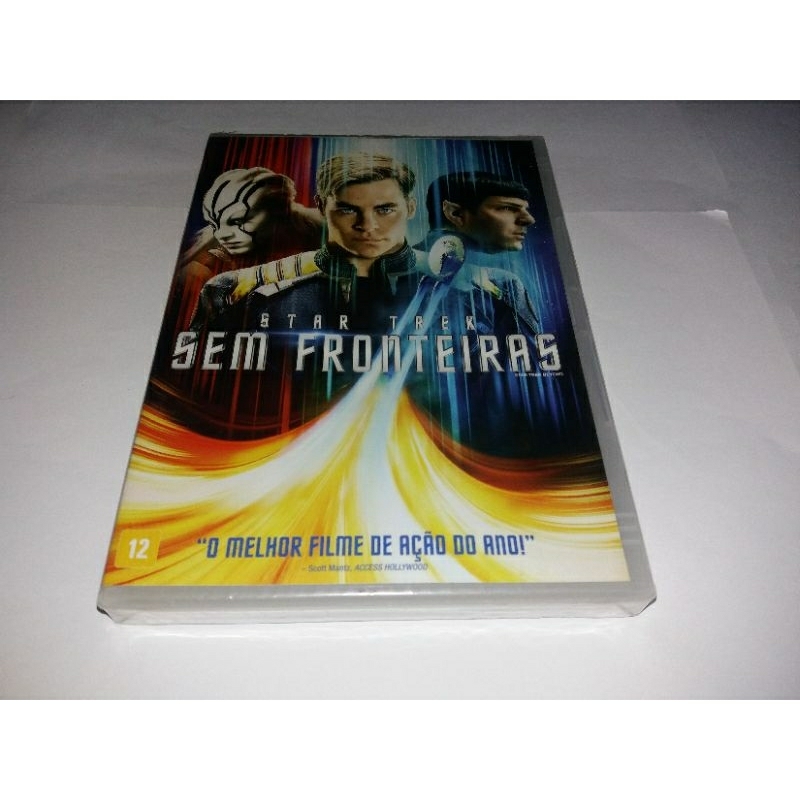 Dvd - Star Trek : Sem Fronteiras - 2016 - Chris Pine - Zoe Saldana - Dublado - Lacrado