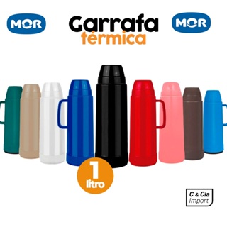 Garrafa Térmica Mor 1 Litro Todas Cores GT Use Inverno Café Chimarrão Resistente em Oferta na Shopee