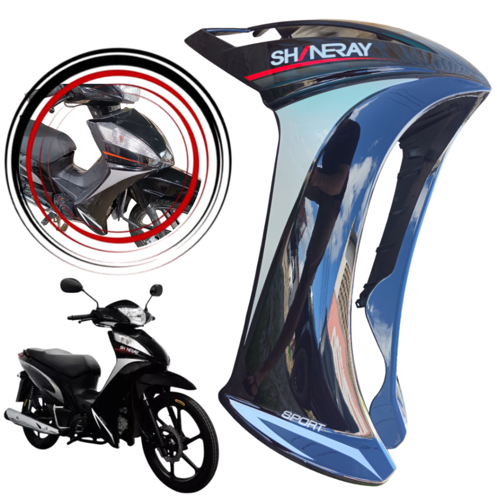 Carenagem Bico Frontal Shineray Jet 50 / 125 Preto Original