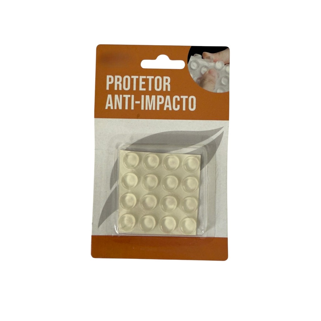 Gotas Silicone Adesivo Protetor Anti-Impacto Bolinha 12mm Vidro Móveis