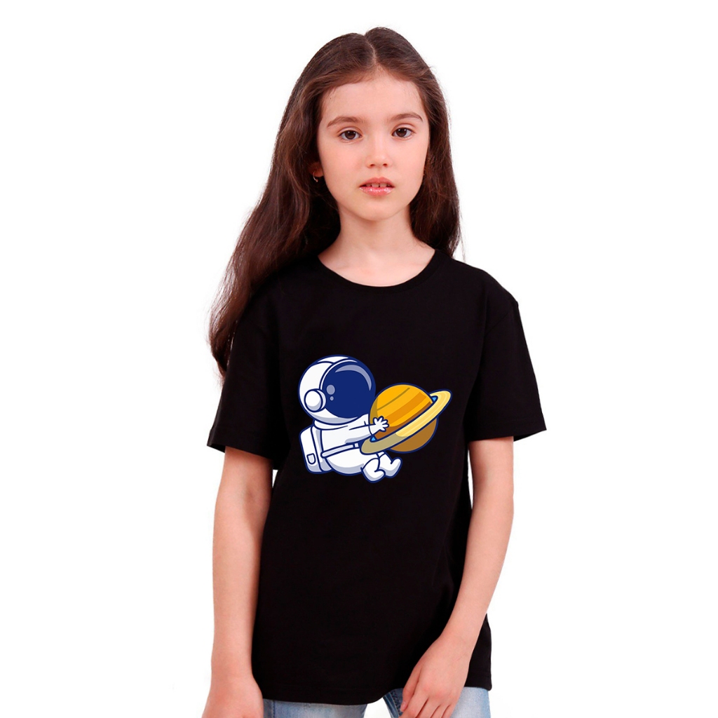 Camiseta Feminina Diversas Cores Estampa Divertida Moda Kids com Camisetas Criativas e Confortáveis