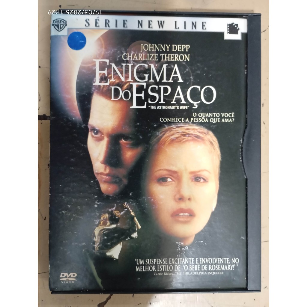 DVD Enigma do Espaço - Johnny Depp
