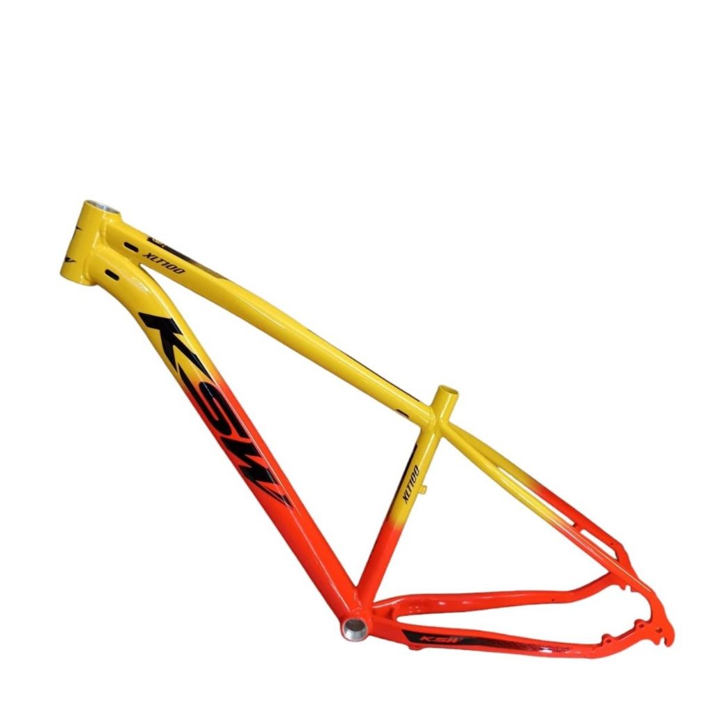 Quadro Bicicleta alumínio MTB Aro 29 KSW Xlt 100 Cabeamento Interno Unissex com Gancheira Tam 21