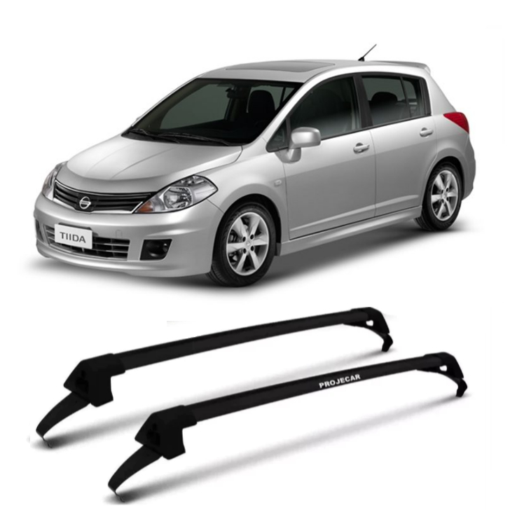 Rack De Teto Travessa Nissan Tiida Hatch 2004 A 2012 Projecar