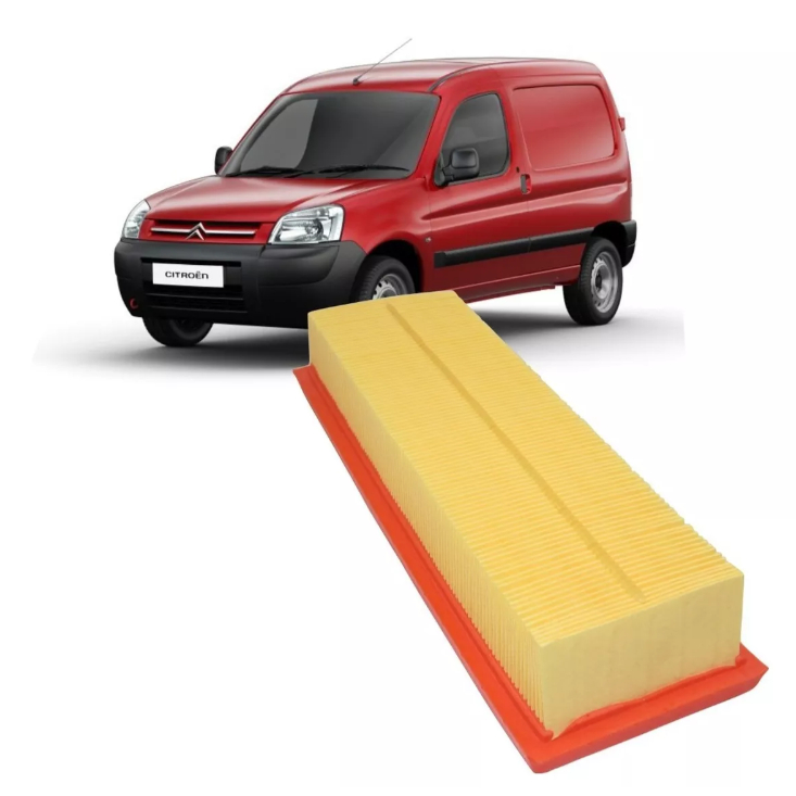 FILTRO AR BERLINGO 1.8 1997/2003 PEUGEOT 306 2.0 1993 A 1997 405 1.8 2.0 1992 A 1997 PARTNER FURGÃO 1.8 1999 A 2003