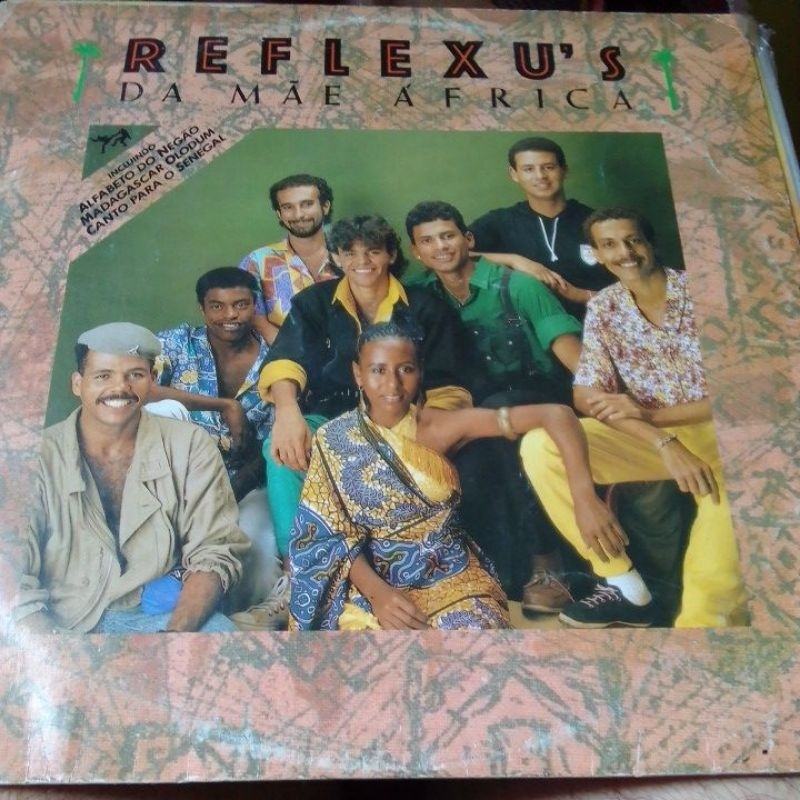lp vinil - reflexus da mãe África/canto do senegal/ com encarte