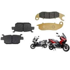Pastilha Freio Traseiro + Pastilha Dianteira Scooter Adv160