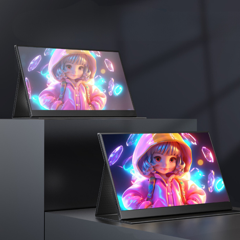 Monitor Portátil Viagens Trabalho Portable Monitor Tipo C HDMI