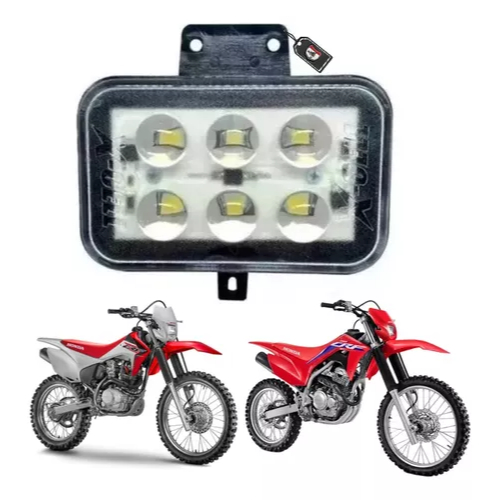 Farol Bloco Óptico De Led Crf 250f E Crf 230 X-cell 6 Leds