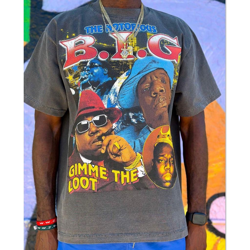 Camiseta AfterSoul Streetwear | Plus Size | Hip-Hop 90s | 100% Algodão | The Notorious B.I.G. 🎤🔥