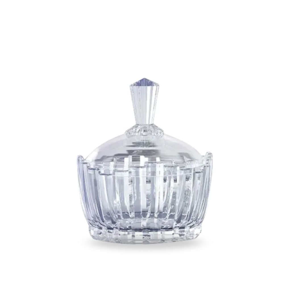 Potiche Decorativo Bomboniere em Vidro 240ml Milan Elegante e Prático em Oferta na Shopee