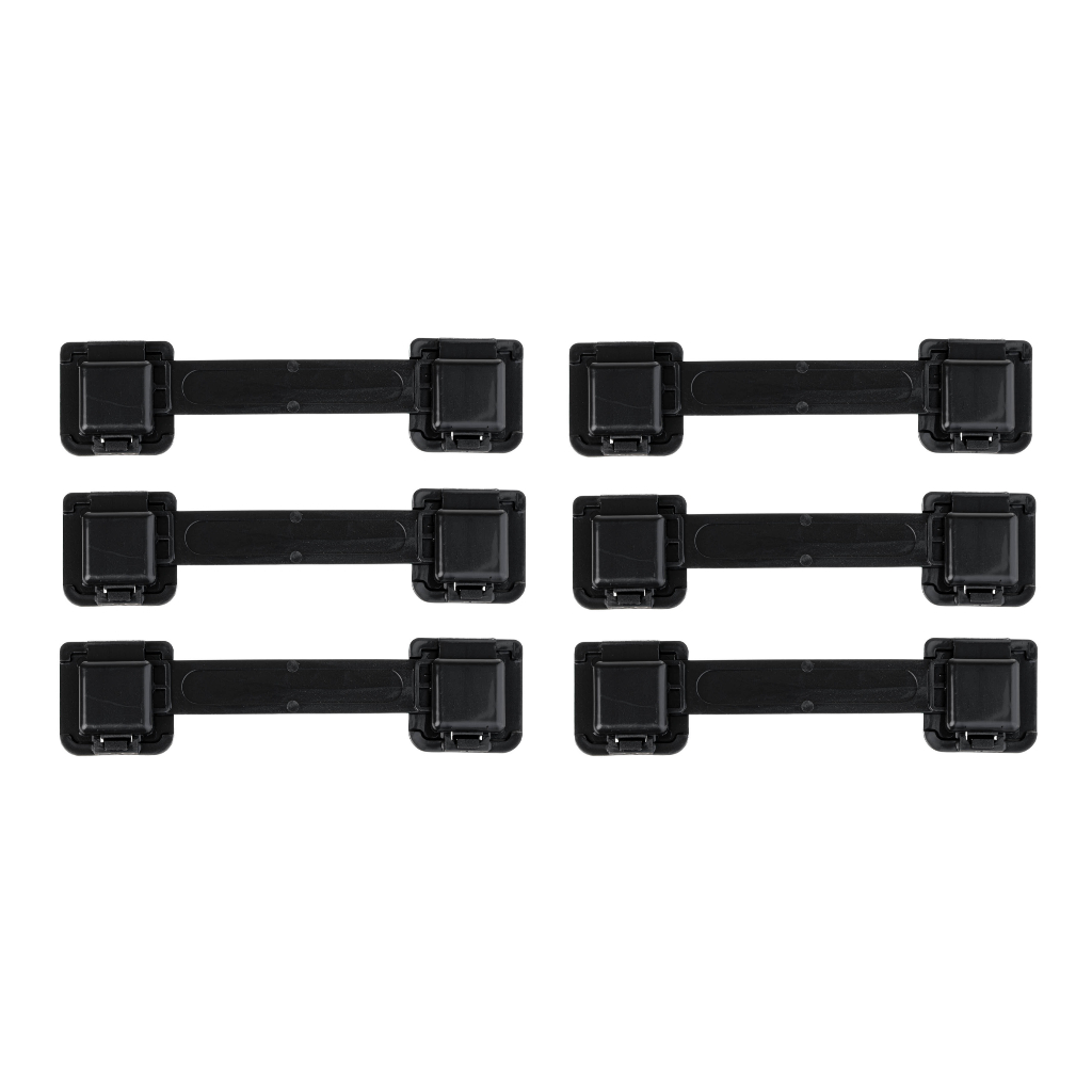 Kit 06 Trava De Gaveta Armário Segurança Protetor Infantil