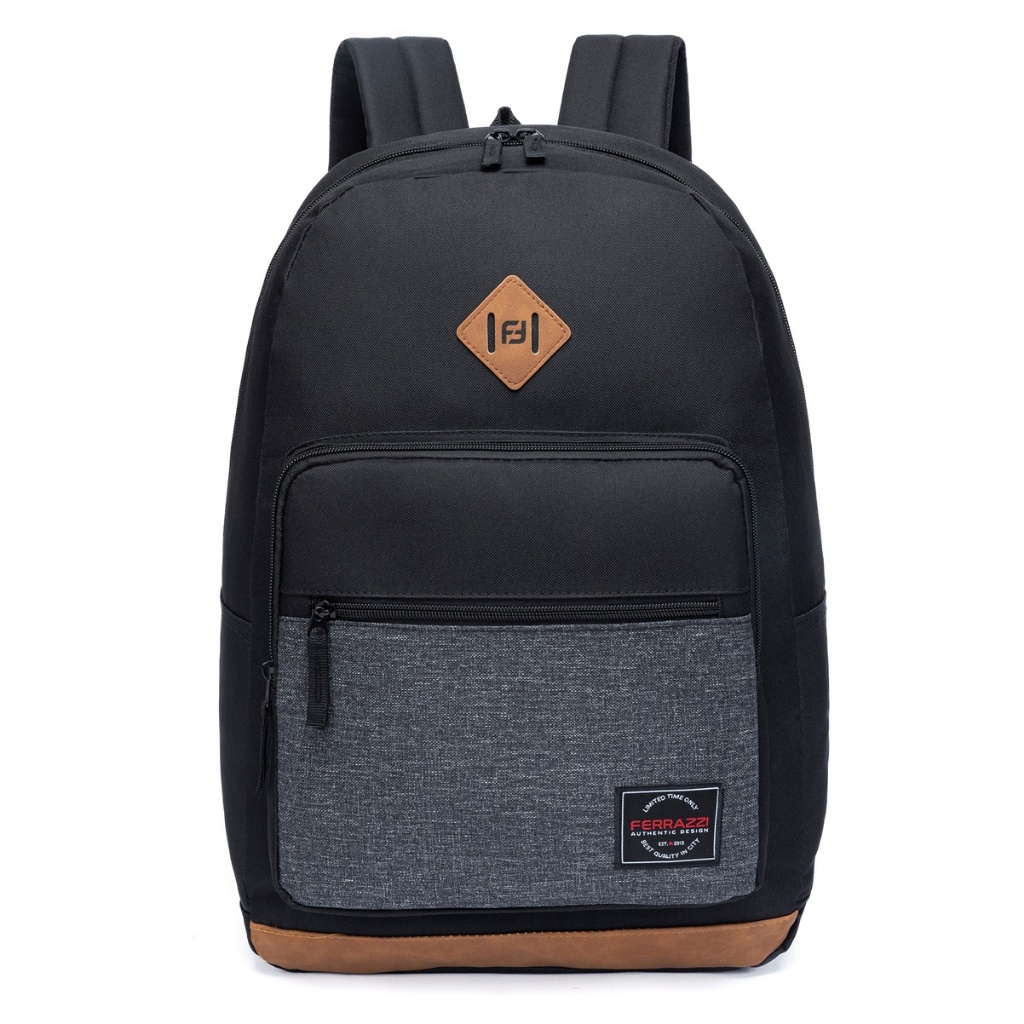 Mochila Ferrazzi Escolar Faculdade Espaçosa Passeio Resistente