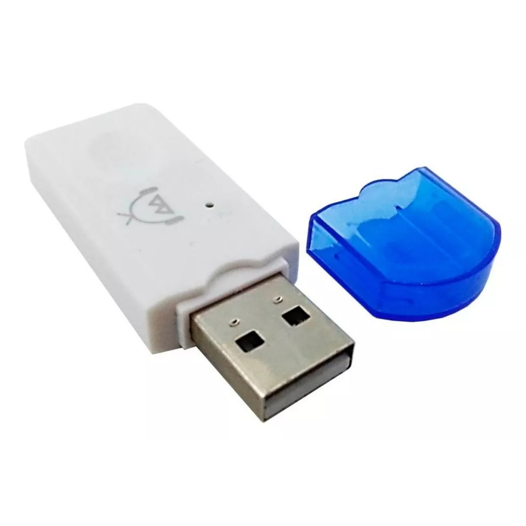 Adaptador Usb Bluetooth Receptor Transmissor Áudio Musica Carro Som Casa Universal