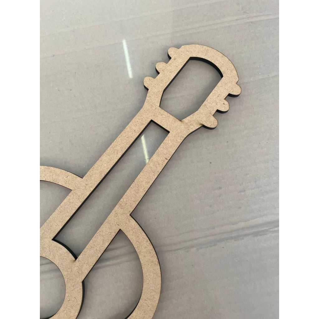 Gabarito Molde Personalizado Mdf Cru De 6mm Violão