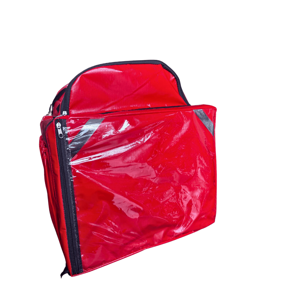 Mochila bag motoboy delivery impermeavel de lona só a capa