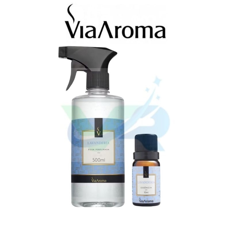 Kit 01 Agua Perfumada 500ml+01 Essência 10ML Para Aromatizador de Ambiente Para Casa Loja Roupas