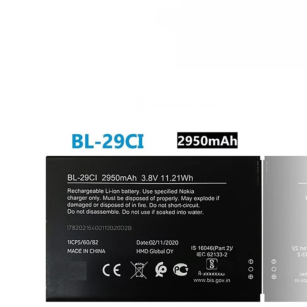 Bateira Compatível Com Nokia C10 C20 C21 C12 Bl29ci Ta-1339 Nova