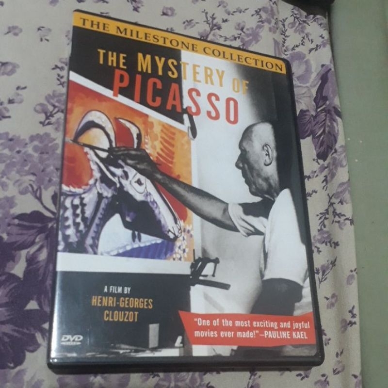 the mistery of picasso dvd henri-georges clouzot o mistério de Picasso