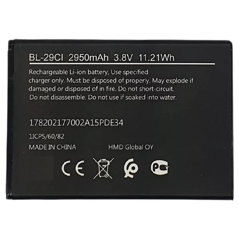 Bateira Compativel  Com nokia C10 C20 C21 C12 Bl29ci Ta-1339  Nova
