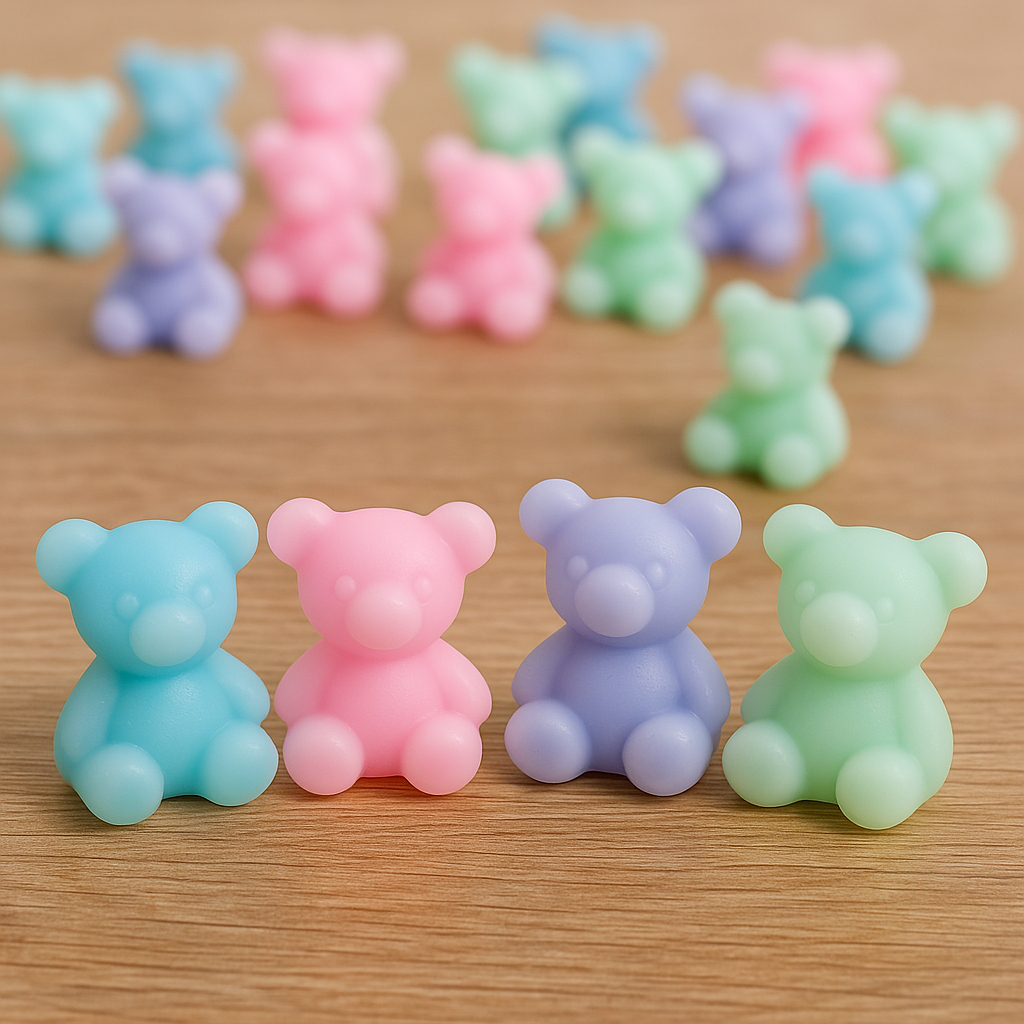 200 Lembrancinhas COLORIDOS CANDY ESCOLHA Ursinhos Carinhosos Sabonetes Perfumados cha de Fraldas em Oferta na Shopee