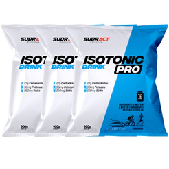 Sudract Nutrition Kit 3x Isotonic Pro Refil 900g - Isotônico Repositor Hidroeletrolítico