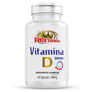 Vitamina D 60 Cápsulas 500mg em Oferta na Shopee