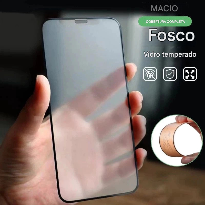 Película de Cerâmica Fosca 9D Flexível para Samsung A03/A03S/A03 CORE/A13/A23/A33/A53/A73