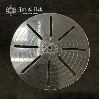 3 Gabaritos Flexíveis de Linhas Guias para Mandalas em Oferta na Shopee