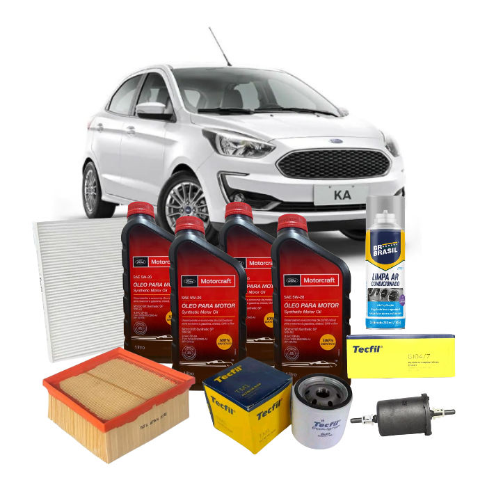 Kit Revisão Ford Ka 1.0 1.5 5w20 FORD Motorcraft 100% Sintetico Original+Todos os Filtros em Oferta na Shopee