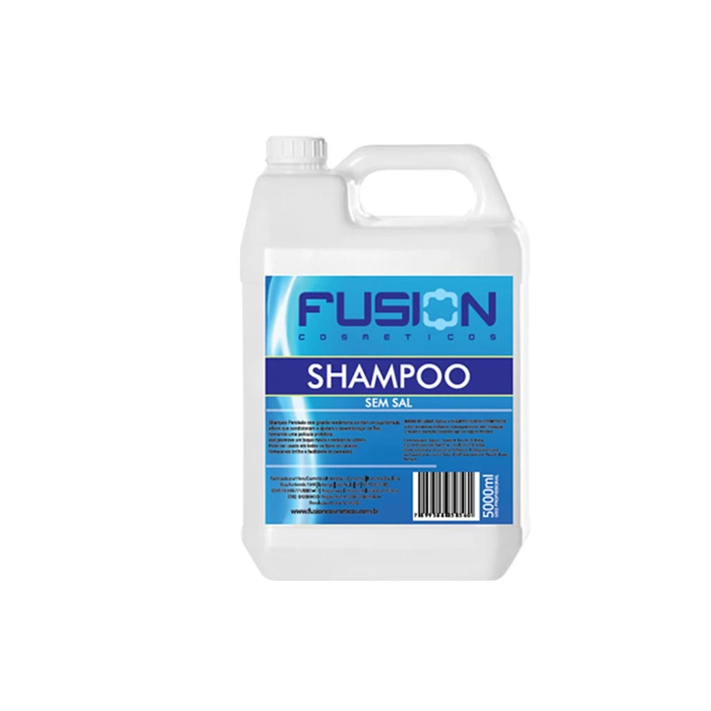 Shampoo Perolado Limpeza Profissional Econômica 5 Litros Galão Fusion