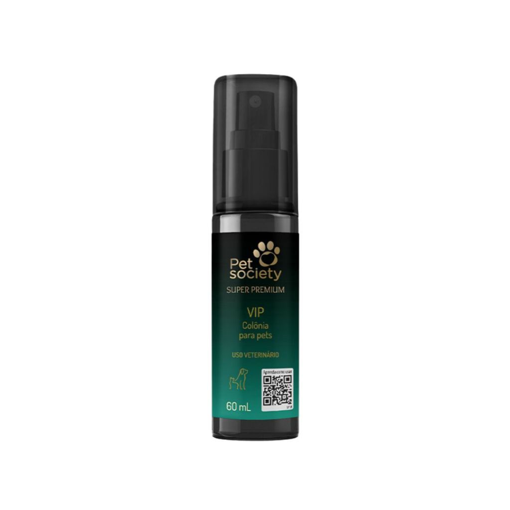 Colônia Pet Para Cães Gatos Super Premium VIP 60mL