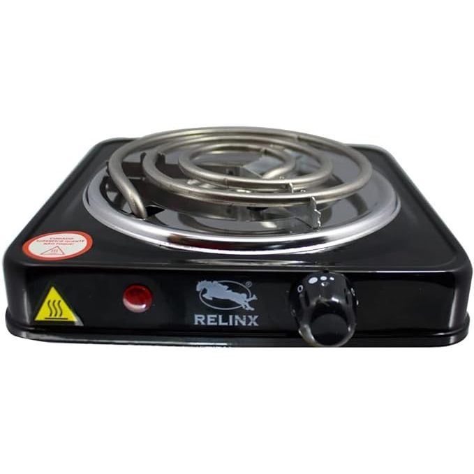 Fogao Fogareiro Eletrico 1000w 1 Boca Portatil Camping 110V — imagem 2 de 2