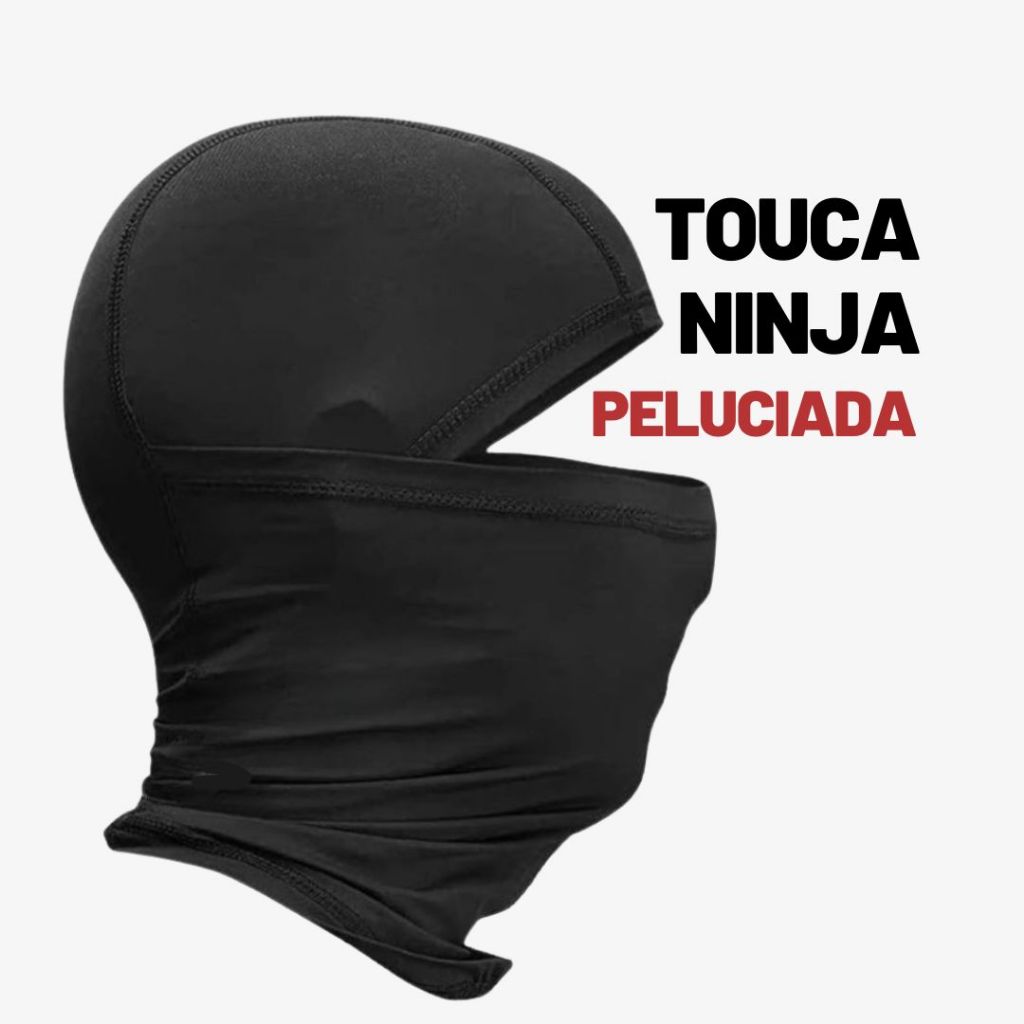 Touca Balaclava Articulada Unissex Touca Ninja Peluciada para Frio Andar de Moto em Oferta na Shopee