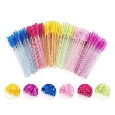 Escovinhas para cílios e sobrancelhas pacote 50 unidades/ escovas em Oferta na Shopee