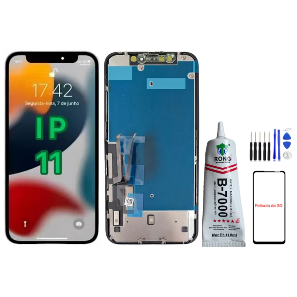 Tela Display Lcd Touch Compatível Iphone 11 Incell / Vivid / Amoled - A Pronta Entrega Tela Display Lcd Touch Compatível Iphone 11 Incell / Vivid / Amoled - A Pronta Entrega