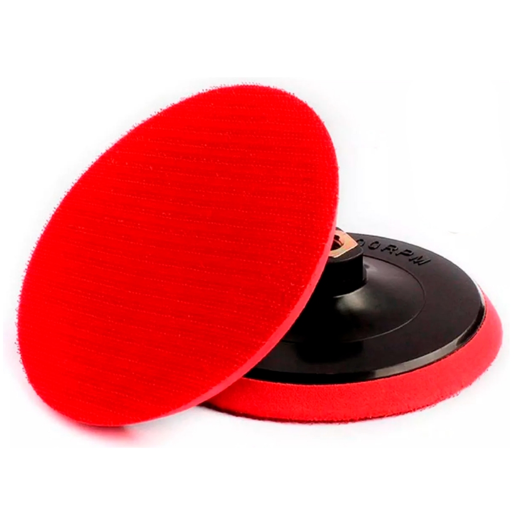 Suporte Disc Lixa Prato Lixadeira Politriz 5pol 125mm Velcro em Oferta na Shopee