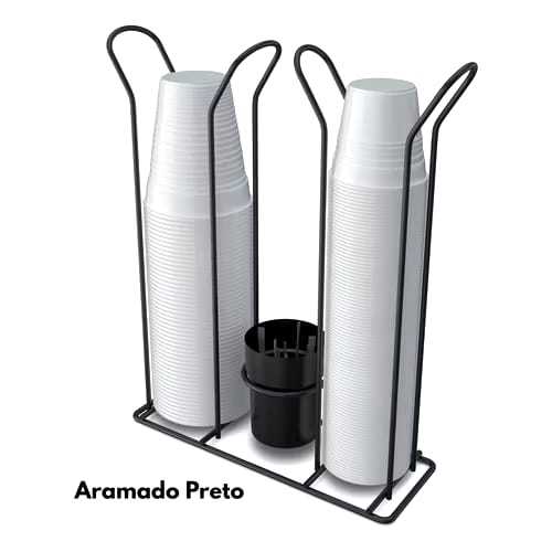 Organizador de Copos Suporte Copo Descartável 80ml/200ml