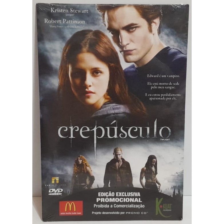 DVD Crepúsculo (2008) Edição Promocional Rara de Envelope - Original LACRADO