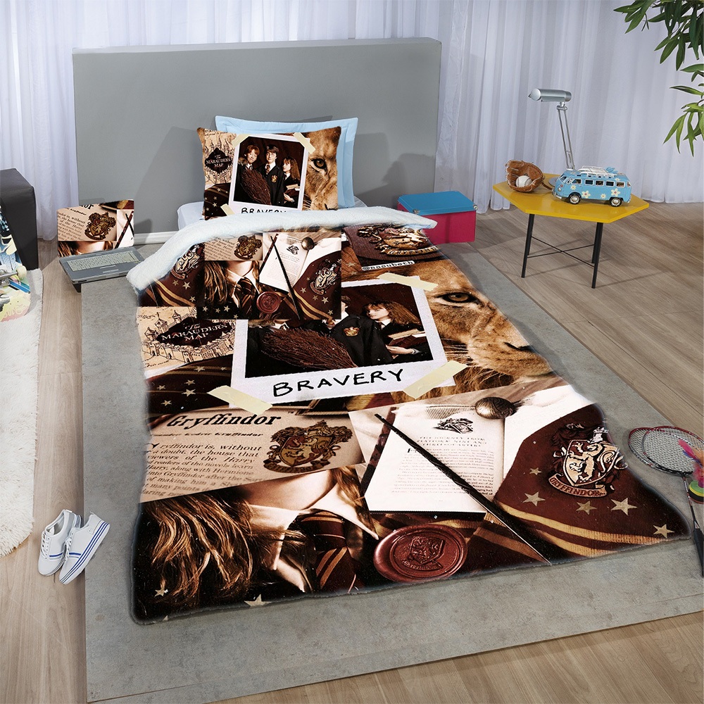 Edredom Harry Potter Solteiro - Comprar com Melhor Preço em Roupas de Cama
