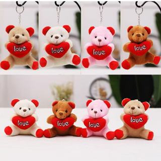 kit 12 Chaveiro e corações de urso em Oferta na Shopee